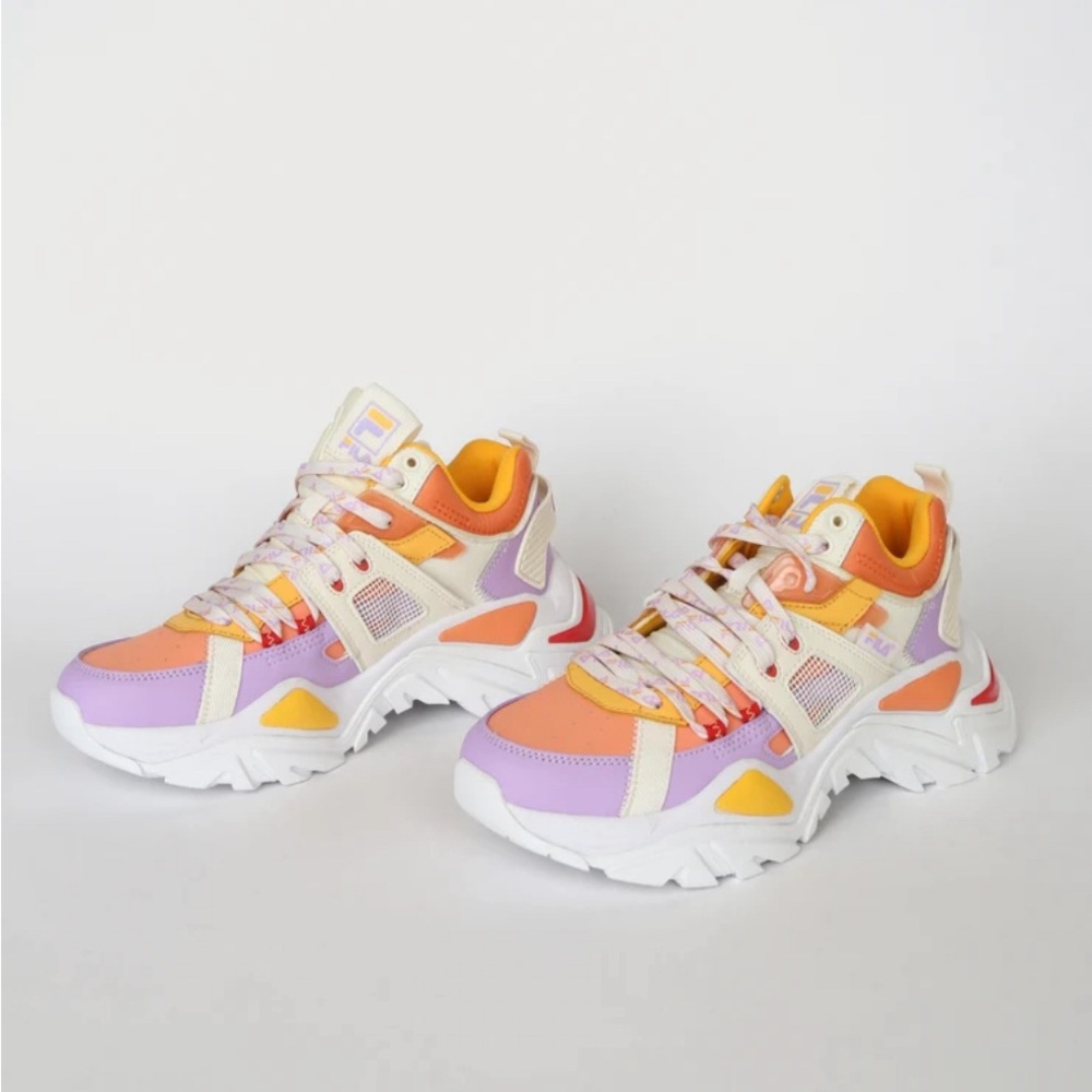 NWB FILA mulitcolored tennis